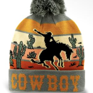 Canadian Cowboy Toque- Grey