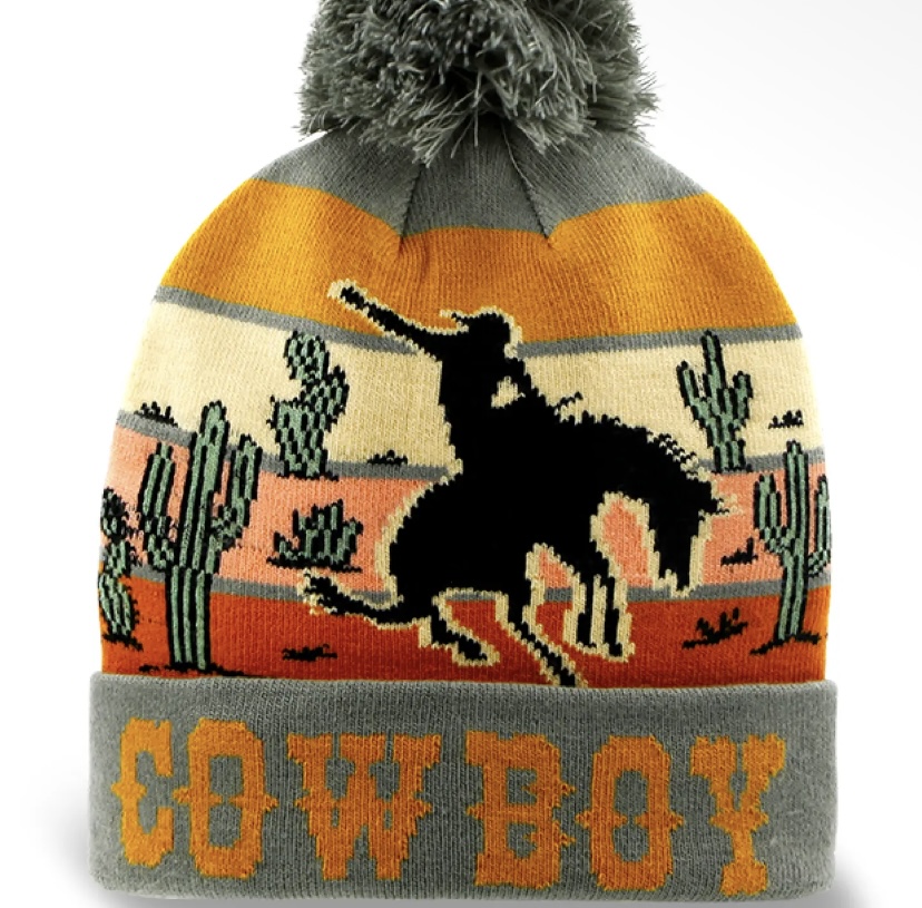 Canadian Cowboy Toque- Grey