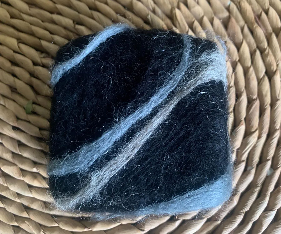 Felted Tallow Soap Bar