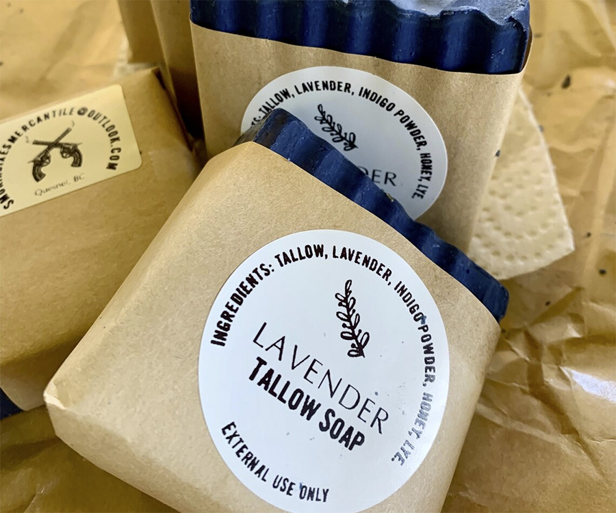 Lavender Tallow Soap Bar